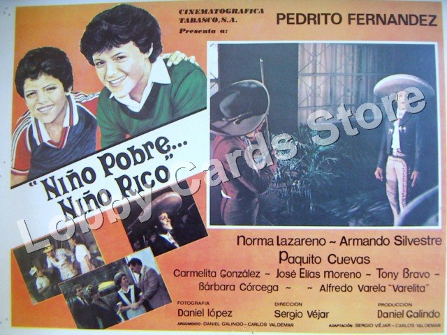 PEDRITO FERNANDEZ/NIÑO POBRE, NIÑO RICO